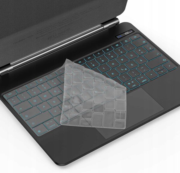 Używana Klawiatura GOOJODOQ dla iPad Air 2024 M2 13'', QWERTZ etui/iPad Pro 12.9, czarna A1895 - obrazek 7