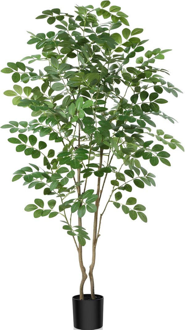 Sztuczne drzewo moringa Kazeila 120 cm roślina w doniczce do dekoracji wnętrz