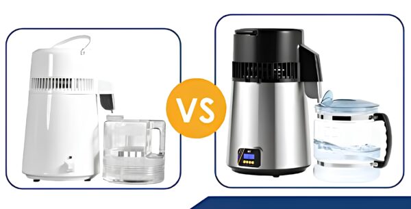 USZKODZONY Destylator wody Hanchen 1L/h stal nierdzewna timer dzbanek szklany energooszczędny - obrazek 3