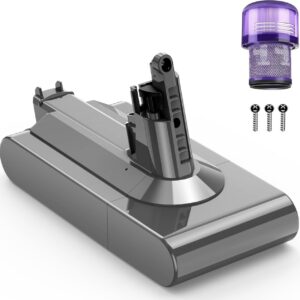 Akumulator ASUNCELL 3900 mAh do Dyson V11, 25,2 V z filtrem i śrubami