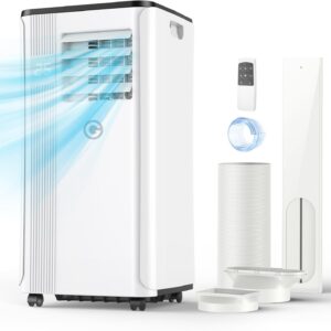 Klimatyzator mobilny KGOGO 9000BTU 4w1, 2,64 kW, z wyświetlaczem