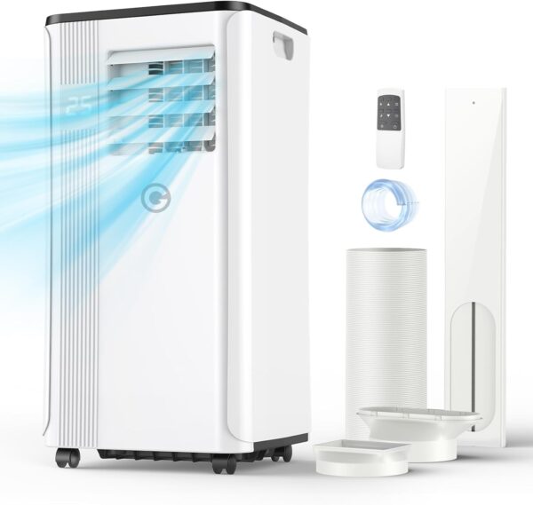 Klimatyzator mobilny KGOGO 9000BTU 4w1, 2,64 kW, z wyświetlaczem