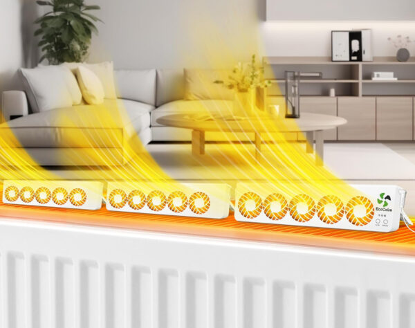 Wentylator EcoCalm Smart 39 dB 2,3E+2 V biały cichy wentylator z trybem snu i inteligentnym sterowaniem do sypialni - obrazek 2