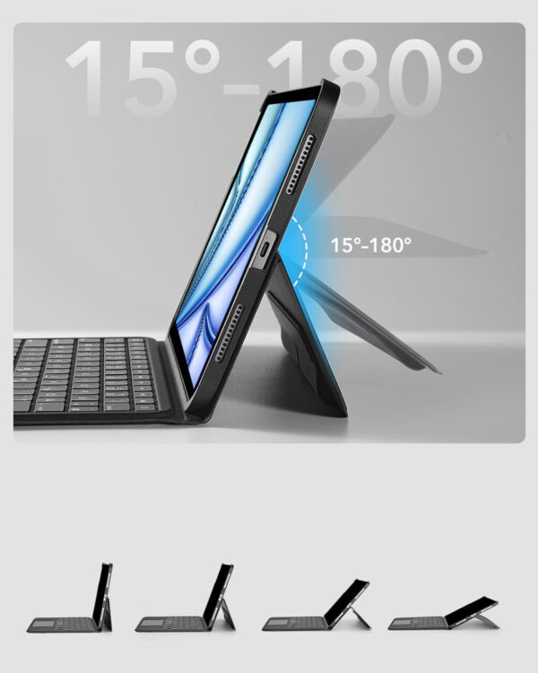 UŻYWANY Etui ESR Ascend 6B005 QWERTZ na klawiaturę iPad Pro 11 Air 5/4 - obrazek 8