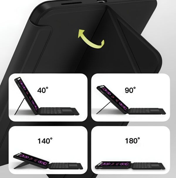 Etui z klawiaturą i touchpadem do iPad Pro 12.9 cala klawiatura case - obrazek 4