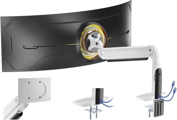 Uchwyt na jeden monitor PUTORSEN GSMT-431U (DE-LEJ1), 17-43'', do 18kg