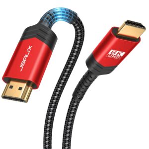 Kabel światłowodowy JSAUX HDMI 2.1 15 metrów szybki kabel HDMI do przesyłu obrazu 8K i dźwięku bez opóźnień na duże odległości