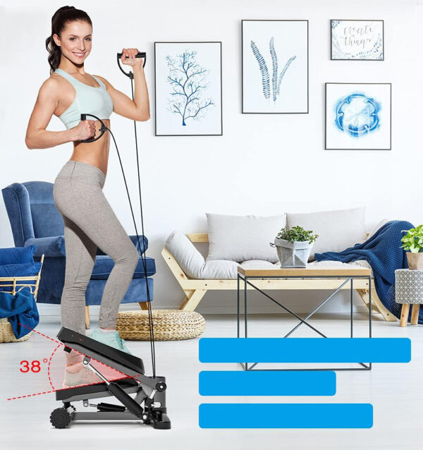 UŻYWANY Stepper do domu bubbacare 150 kg, z wyświetlaczem LCD - obrazek 6