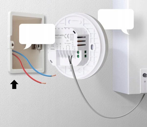 Termostat Beok TGR86WIFI do ogrzewania Wi-Fi 3A Alexa, Google - obrazek 5
