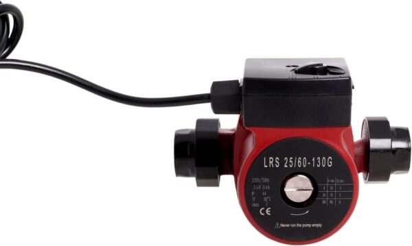 Pompa obiegowa Poweka LRS 25/60-130, 50 l/min, do ciepłej wody, ogrzewania Powystawowy - obrazek 4