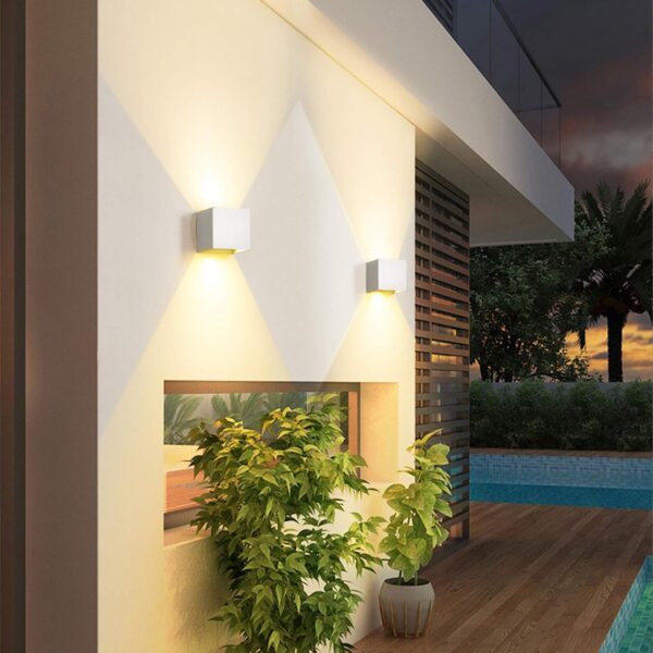 Zestaw 4 lamp LED FUPE FP-HWBD-B01 6W 3000K biały oświetlenie punktowe do wnętrz domu - obrazek 7