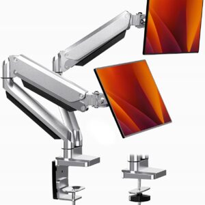 Uchwyt na dwa monitory ErGear EGDS8, 13”-32”, VESA 100/75 mm, do 8 kg