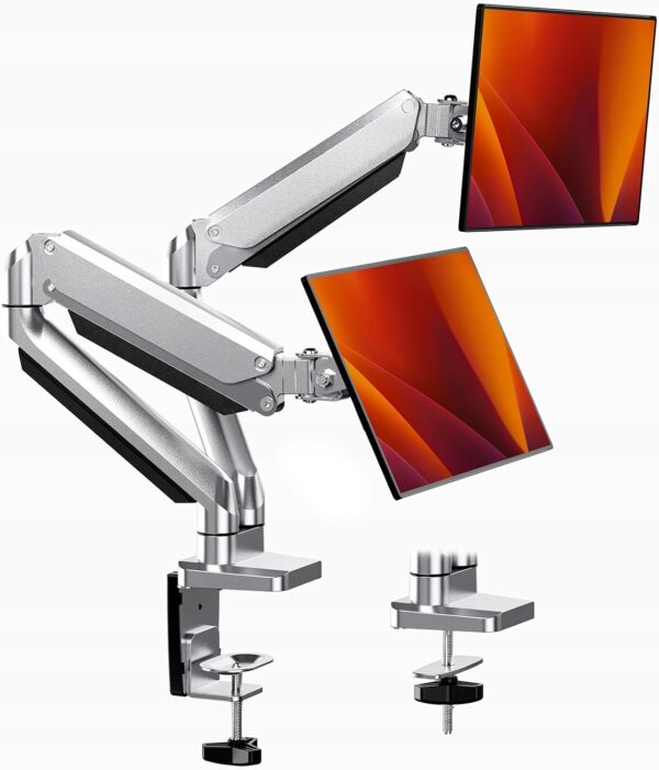 Uchwyt na dwa monitory ErGear EGDS8, 13”-32”, VESA 100/75 mm, do 8 kg