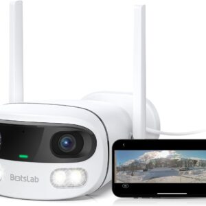 Kamera monitoringu BOTSLAB WiFi 170° szerokokątna kamera do monitoringu domu i biura