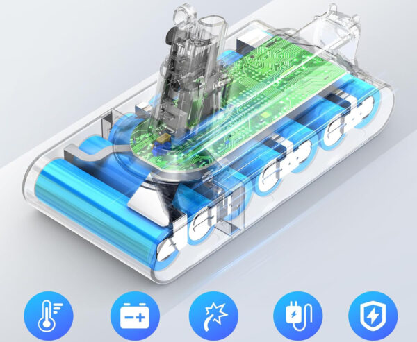 UŻYWANY Akumulator 3900 mAh do Dyson V11 25,2 V zapasowa bateria ASUNCEL - obrazek 5