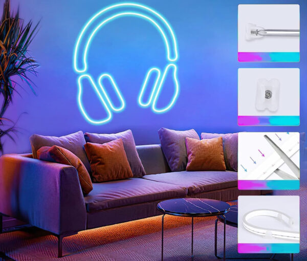 UŻYWANA Taśma LED Neon Lamomo 20m elastyczna wodoodporna RGB - obrazek 8