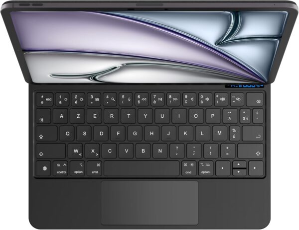 Klawiatura Nimin do iPad Air/Pro 11" podświetlana, z touchpadem AZERTY - obrazek 2
