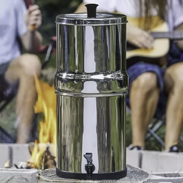 Filtr grawitacyjny ze stali nierdzewnej 304, pojemność 8,5 l - obrazek 2
