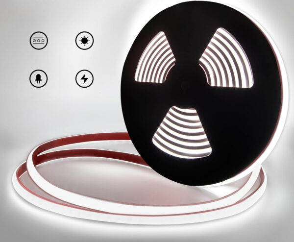 Taśma LED PCNING IP67 15W ciepła biel 10 m wodoodporna taśma świetlna do wnętrz i zewnętrznego oświetlenia dekoracyjnego - obrazek 6
