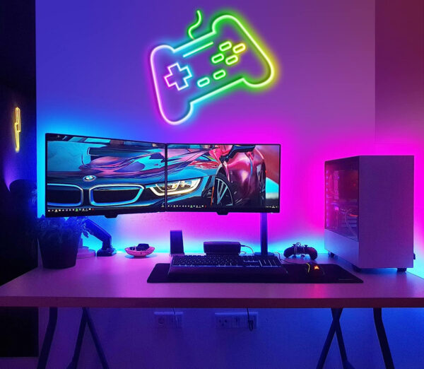 Używana Taśma neonowa LED AILBTON 30m Pilot zdalnego sterowania IP65 - obrazek 2