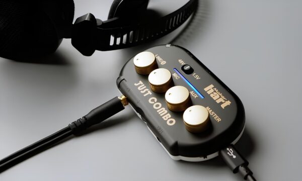 Mikser audio Maker hart 2AYQY, 3-kanałowy, 48 V, Bluetooth, USB - obrazek 3