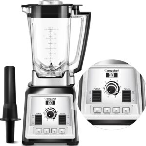 UŻYWANY Blender AMZCHEF 2000W 2L 25000RPM 8 biegów 4 programy smoothie