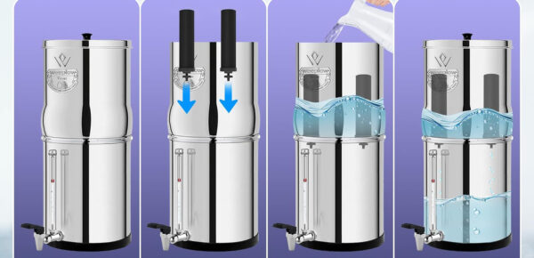System filtracji wody Weeplow Venus AISI 304 5,6 l z 2 wkładami - obrazek 2