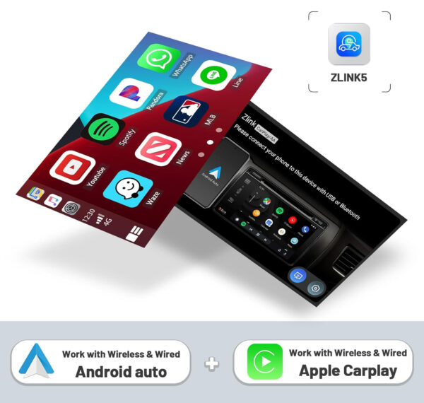 Radio samochodowe Hikity z ekranem do Renualt SA Clio, Bluetooth, FM - obrazek 6