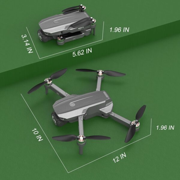 UŻYWANY Dron Wipkviey B12 GPS 4K kamera 5G WiFi bezszczotkowy 50 min lotu - obrazek 6
