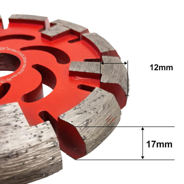 Tarcza GVHAKG FWJB80075 130x17x22,23 mm wytrzymała tarcza do precyzyjnego cięcia - obrazek 2