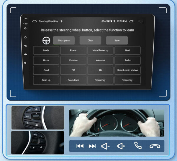 Radio Hodozzy do Opla Karla 2017-2020 Android, WiFi, Bluetooth, USB - obrazek 2