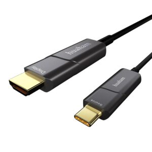 Światłowodowy kabel USB C-HDMI huaham 7,5 m 4K 60Hz do MacBook iPad Surface