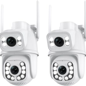 Kamera monitoringu ANBIUX, 5W, 12V, Wi-Fi, kompatybilna z Alexa, 2 szt.