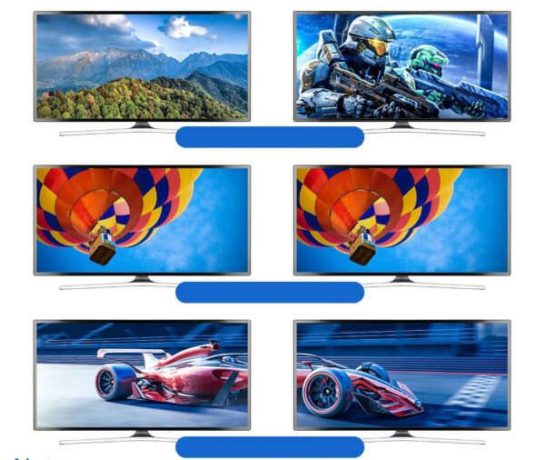 Przełącznik KVM HDMI TCNEWCL, 2 porty, 4 HDMI, 2 USB - obrazek 5