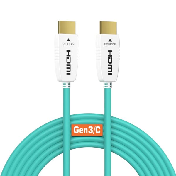 Kabel HDMI 8K Fiber Optic RUIPRO 12M HDMI 2.1 Ultra High Speed 48Gbps 8K@60Hz 4K@120Hz