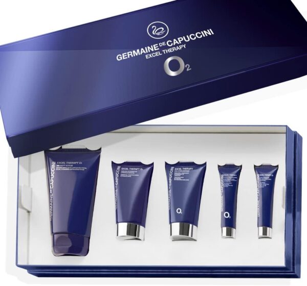 Zestaw kremów do twarzy GERMAINE DE CAPUCCINI Excel Therapy O2 + peeling