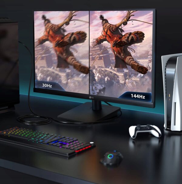Kabel HDMI Stouchi 8K, 10 metrów, i, 48 Gb/s, 2K144 Hz przewód do monitora - obrazek 3