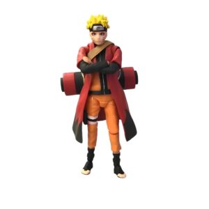 Figurka Naruto Uzumaki z zabezpieczeniem 15 cm kolekcjonerska postać z anime Naruto z podstawą i detalicznym wykonaniem