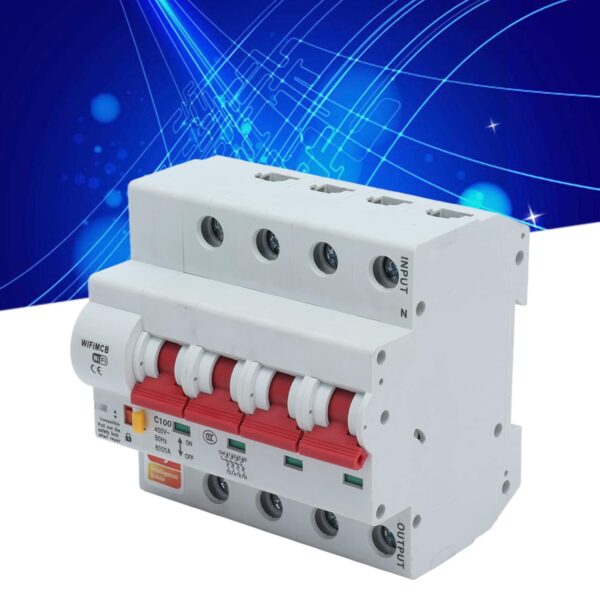 Wyłącznik nadprądowy WiFi Bluetooth 4P 100A 400V z pomiarem APM - obrazek 8