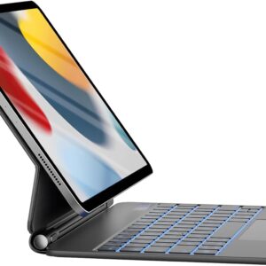 UŻYWANY Etui Nimin do iPad 10.9” 10. gen, AZERTY z podświetleniem