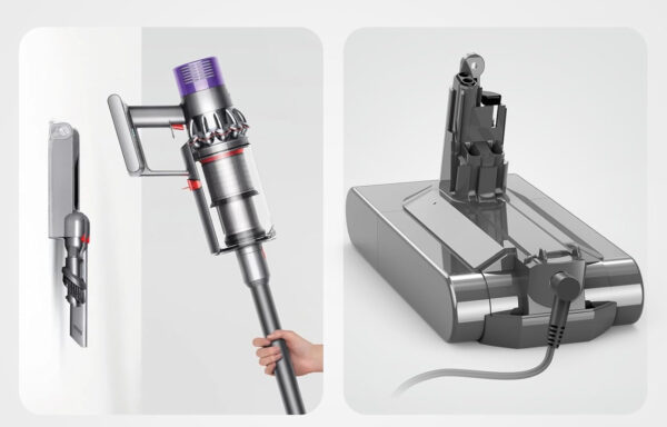 Akumulator ASUNCELL, 3900 mAh, do Dyson, 21,5 x 11,7 x 9,3 cm - obrazek 3