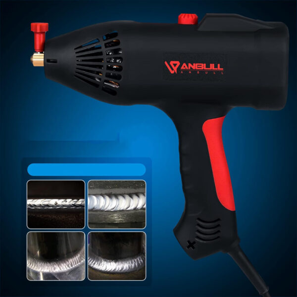 Przenośna spawarka Anbull MMA 140A 220V 3000W 1,5 kg spawarka inwertorowa z uchwytem i paskiem - obrazek 4