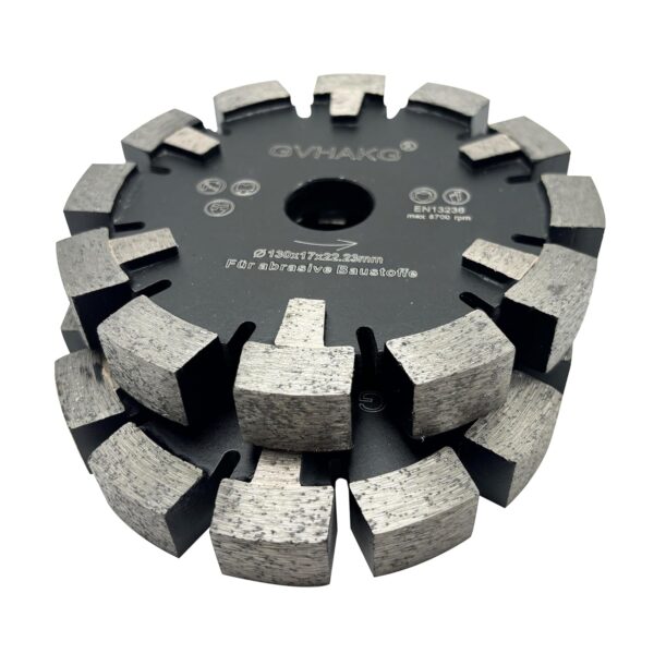 Tarcza diamentowa 130x17x12x22,23 mm tarcza GVHAKG FWJB10089 do cięcia betonu - obrazek 5