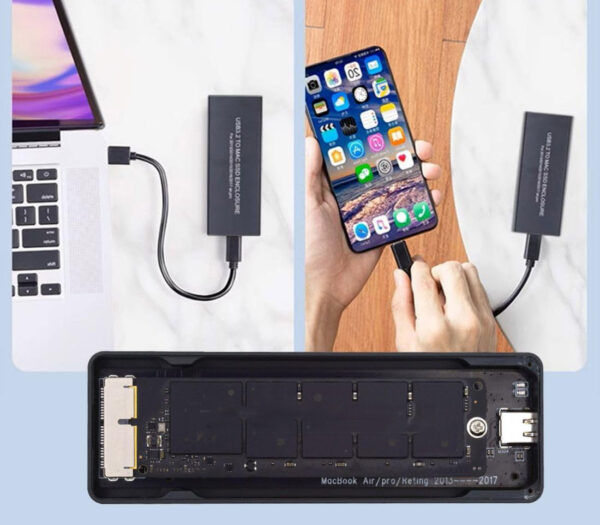 Portatywna obudowa SSD USB 3.2 dla MacBook Air/Pro 2013-2017 - obrazek 8