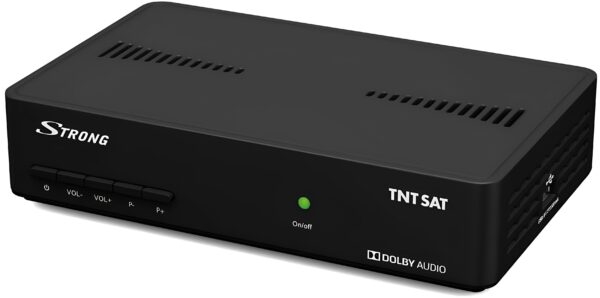 Tuner STRONG, HDMI, USB, 12V Odbiornik MPEG odbioru cyfrowych kanałów satelitarnych nadawanych wysokiej rozdzielczości TNTSAT - obrazek 3