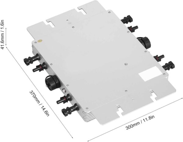 Słoneczny mikroinwerter Walfront WVC-2400, 750 W, IP65, Wi-Fi, Używany - obrazek 8