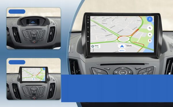 Radio samochodowe NHOPEEW Android dla Forda Kuga,1080p, Wi-Fi, 2х64G - obrazek 6