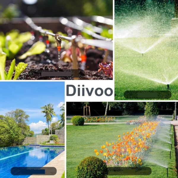 DIIVOO Zegar wodny WT01 powystawowy dekoracyjny zegar wodny o unikalnym designie - obrazek 6