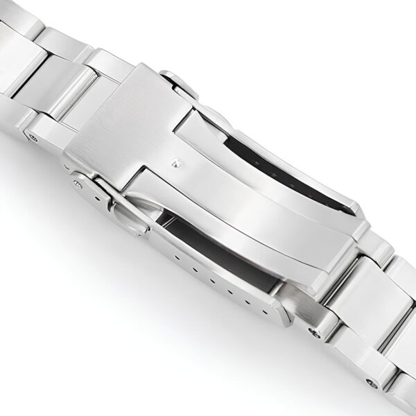 Pasek MiLTAT 20 mm do zegarka Seiko Baby MM 200 stal nierdzewna rozmiar L - obrazek 4