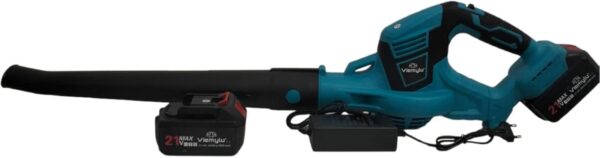 Używany Dmuchawa do liści akumulatorowa viemylu, 21 V, 2x300 mAh - obrazek 3